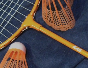 Raqueta Badminton KAS Naranja